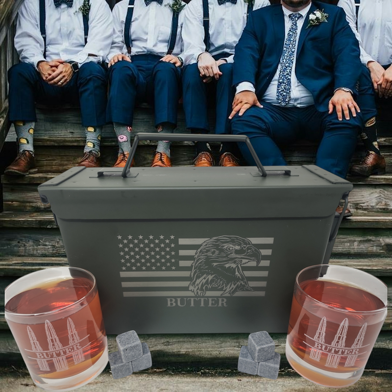 Personalized Ammo Can Beef Jerky Unique Groomsmen Gift