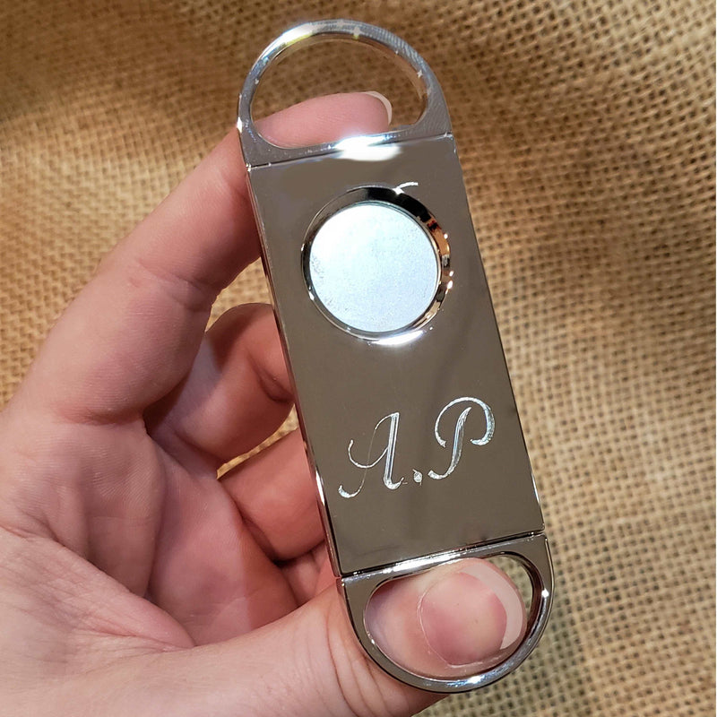 Personalized Cigar Cutter Gift For Him - cheapgroomsmengifts