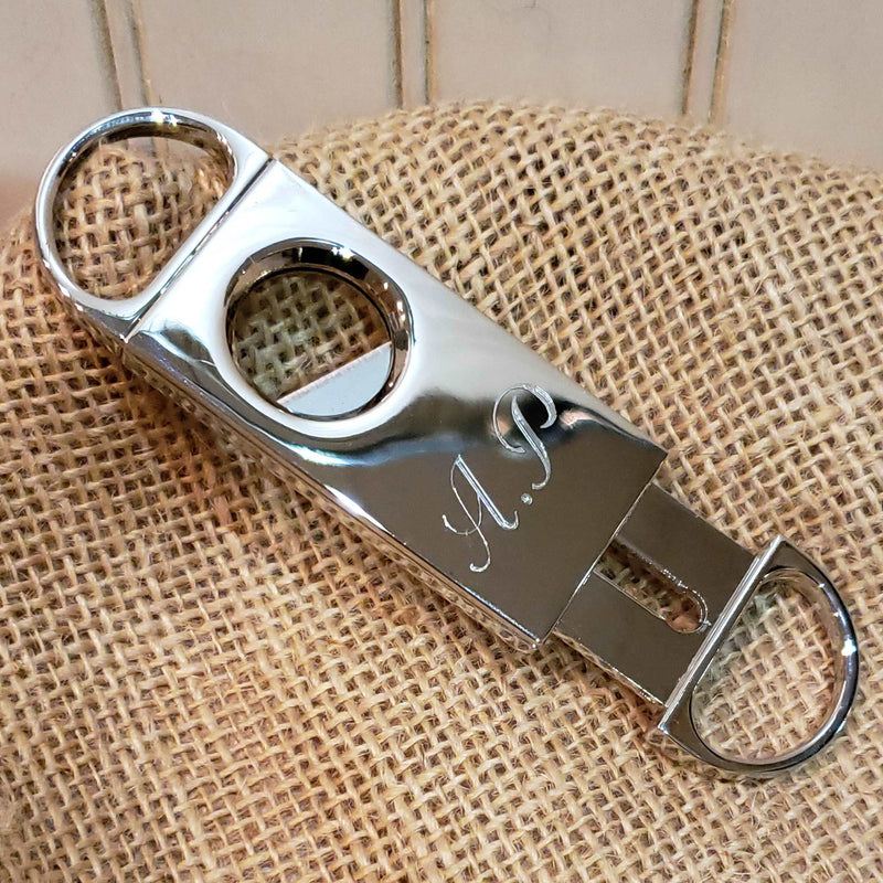 Personalized Cigar Cutter Gift For Him - cheapgroomsmengifts