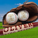 Custom Engraved Baseball Bat Ring Bearer Proposal Gift