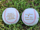 Custom Grandpa Fathers Day Baseball Gift Personalized Baseball for Grandpa First Father's Day Gift from Grandson or Granddaughter