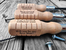 Custom Funny Groomsmen Proposal Screwdriver Perfect Personalized Gift for Best Man, Groomsman Wedding Gift for Him