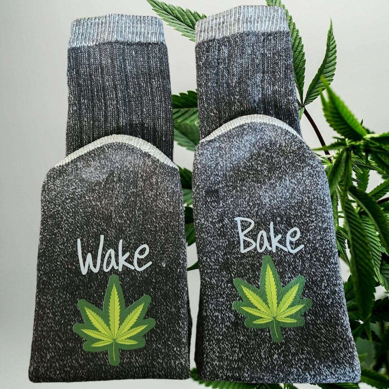 Funny Weed Socks, 420 Socks, Cannabis Socks Funny Pot Socks Men's gag gift socks Gift for Him, Dad, Brother Grandpa Stocking Stuffer