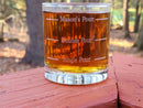 Personalized Funny Whiskey Glass, Custom Pour Levels