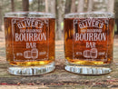 Custom Bar Sign Whiskey Glasses Personalized Whiskey Bar Sign Decor for Home Bar Gift Set Anniversary Birthday Gift for Him Dad
