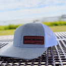 Custom Richardson Trucker Hat Ring Bearer Proposal Gift Leather Patch Hat