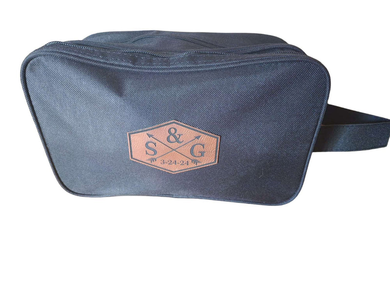 Custom Groomsmen Dopp bag Perfect Groomsmen Proposal or Bestman Gift Toiletry Bag Gifts for Him.