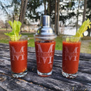Custom Engraved Cocktail Shaker Set, Whiskey Martini Glasses, Personalized Martini Cocktail Shaker, Father Day Christmas Gift for Him Mom