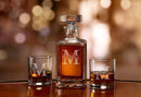 Personalized Whiskey Decanter Set | Engraved Bourbon Gift Box