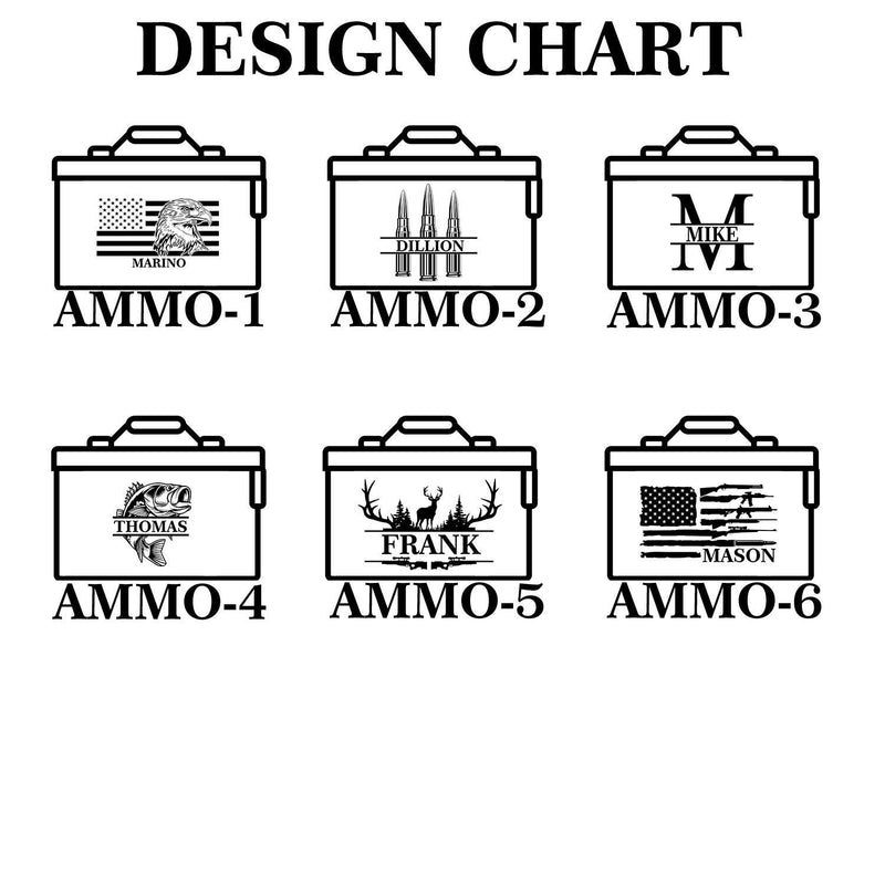 Personalized American Flag Ammo Can Groomsmen Proposal Gifts for Husband Anniversary Birthday Gift for Man Ammo Can Gift Box