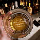 Funny Personalized Whiskey Glass, Valentine's Day Gift for Him
