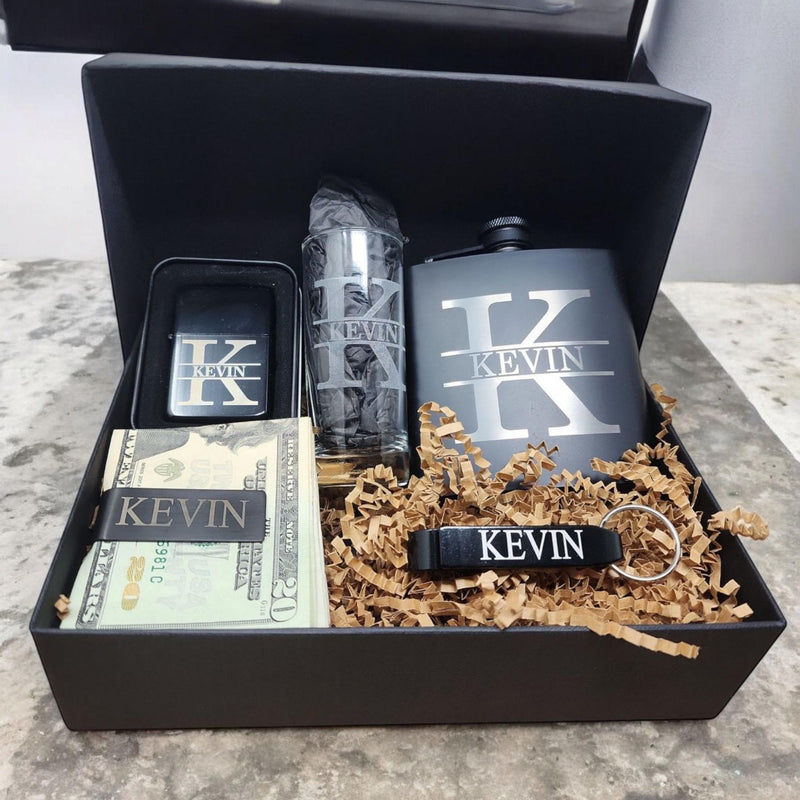 Personalized Groomsmen Gift Box Set Roman design Groomsmen Proposal Gifts Bachelor Party Gifts