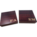 Custom Monogram Cigar Humidor Keepsake Wood Box Personalized Box Groomsmen Proposal Gifts Graduation Gift for Him