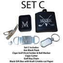 Personalized Golf Gift Box Set Perfect Groomsmen Proposal Gift or Gift for Dad or any golf lover