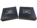 Custom Monogram Keepsake Wood Box Personalized Box Groomsmen Proposal Gifts Graduation Gift for Him