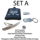 Personalized Golf Gift Box Set Perfect Groomsmen Proposal Gift or Gift for Dad or any golf lover