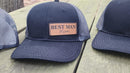 Custom Leather Patch Richardson 112 Hat – Personalized Groomsman Gift