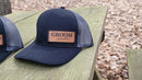 Custom Leather Patch Richardson 112 Hat – Personalized Groomsman Gift