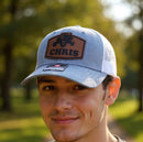 Personalized UTV SxS Hat | Custom Leather Name Patch Trucker Cap for Kids & Adults | Gift for Kid Birthday Gift Him Hat