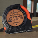 Valentine’s Day 25' Tape Measure Gift for Him, Funny Valentine Gift for Boyfriend, Anniversary Gift for Husband, Personalized Men’s Gift