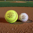 Personalized Baseball or Softball Gift for Girlfriend perfect Valentines Day Gift from boyfriend