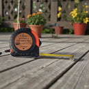 Valentine’s Day 25' Tape Measure Gift for Him, Funny Valentine Gift for Boyfriend, Anniversary Gift for Husband, Personalized Men’s Gift