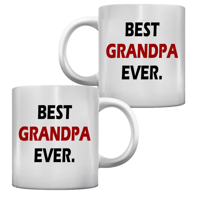 Best Grandpa Ever Coffee Mug - cheapgroomsmengifts