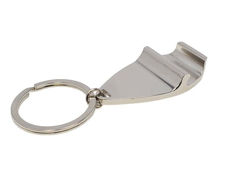 Personalized Silver Bottle Opener Key chain - cheapgroomsmengifts
