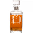 Personalized Whiskey Suspenders Decanter and Rocks Glasses Engraved - cheapgroomsmengifts