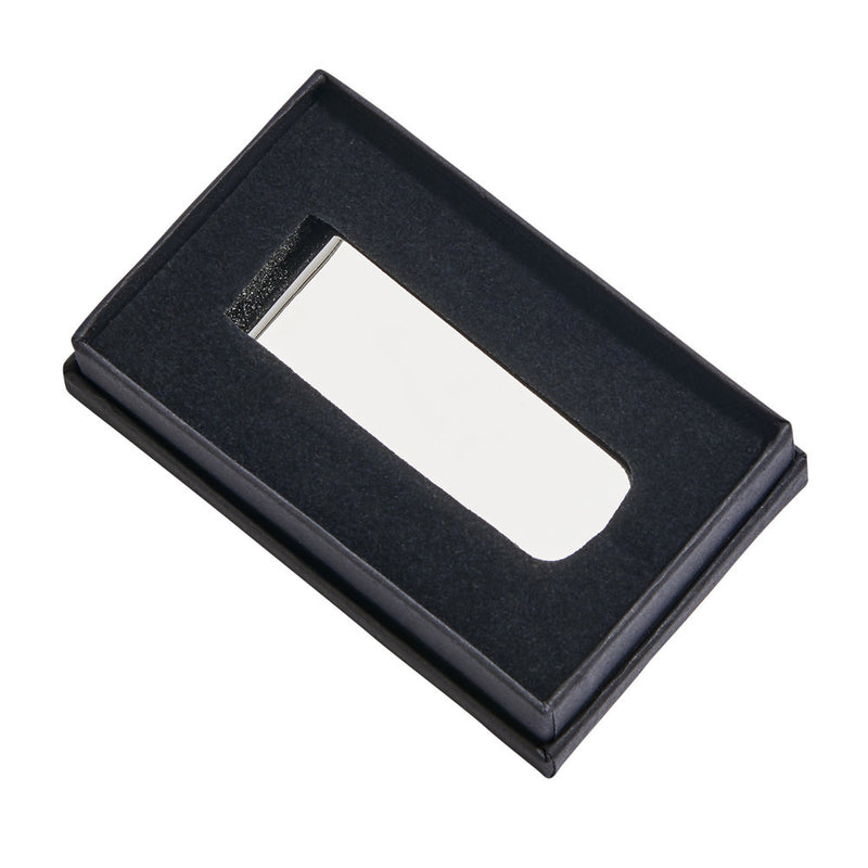 Engraved Elongated Money Clip Gift for Him - cheapgroomsmengifts