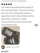 Funny Gift Daddy Is Resting His Eyes Do Not Disturb Socks Gift for Dad Christmas Stocking Stuffer Gift For Him Funny Birthday Gag Gift