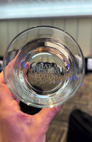 Funny Personalized Groomsmen Gift Whiskey Glass Side and Bottom engraving Groomsmen Proposal Gifts Best Man Whiskey glasses Bachelor Gifts